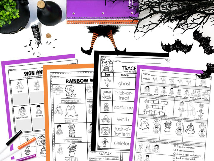 ASL Daily Practice Bundle Morning Work | ASL Curriculum Supplement - Teacher Jeanell