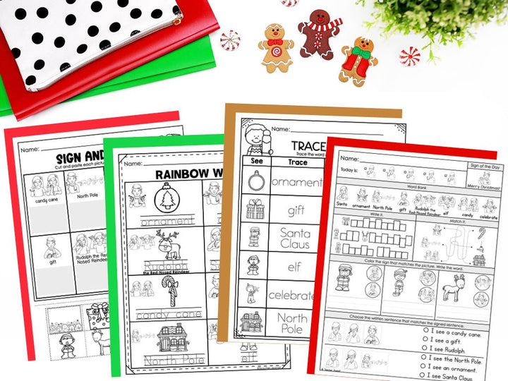 ASL Daily Practice Bundle Morning Work | ASL Curriculum Supplement - Teacher Jeanell