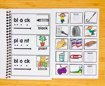 Consonant Blends Blending Books | L, R, S Blends Phonics Practice for Early Readers - Teacher Jeanell
