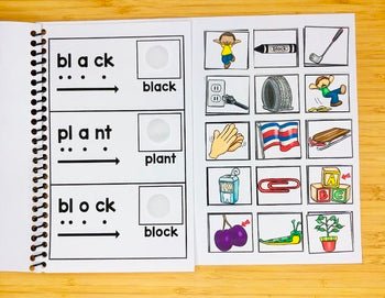 Consonant Blends Blending Books | L, R, S Blends Phonics Practice for Early Readers - Teacher Jeanell