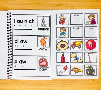 Diphthongs Blending Books – Make Tricky Vowel Sounds Fun to Master - Teacher Jeanell
