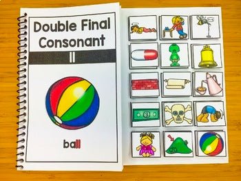 Double Ending Consonants Phonics Practice | Fun Reading Fluency Activities for Kids - Teacher Jeanell