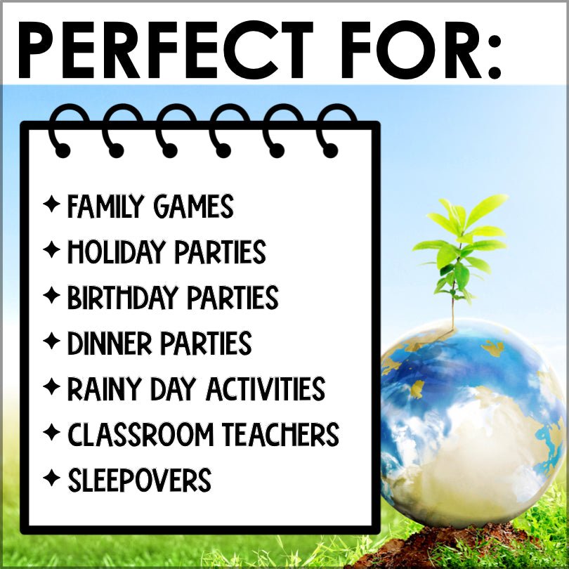 Earth Day Escape Room Game for Ages 8+ | Kids Printable Earth Day Game | Kids Puzzle Adventure Kit - Teacher Jeanell