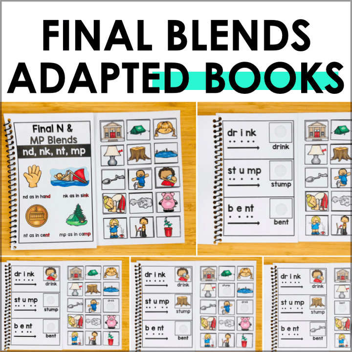 Final Consonant Blends | Phonics Blending Books for Early Readers - Teacher Jeanell
