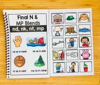 Final Consonant Blends | Phonics Blending Books for Early Readers - Teacher Jeanell