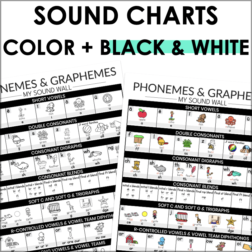 First Grade Sound Wall | Science of Reading Aligned Chart for HMH Into Reading - Teacher Jeanell