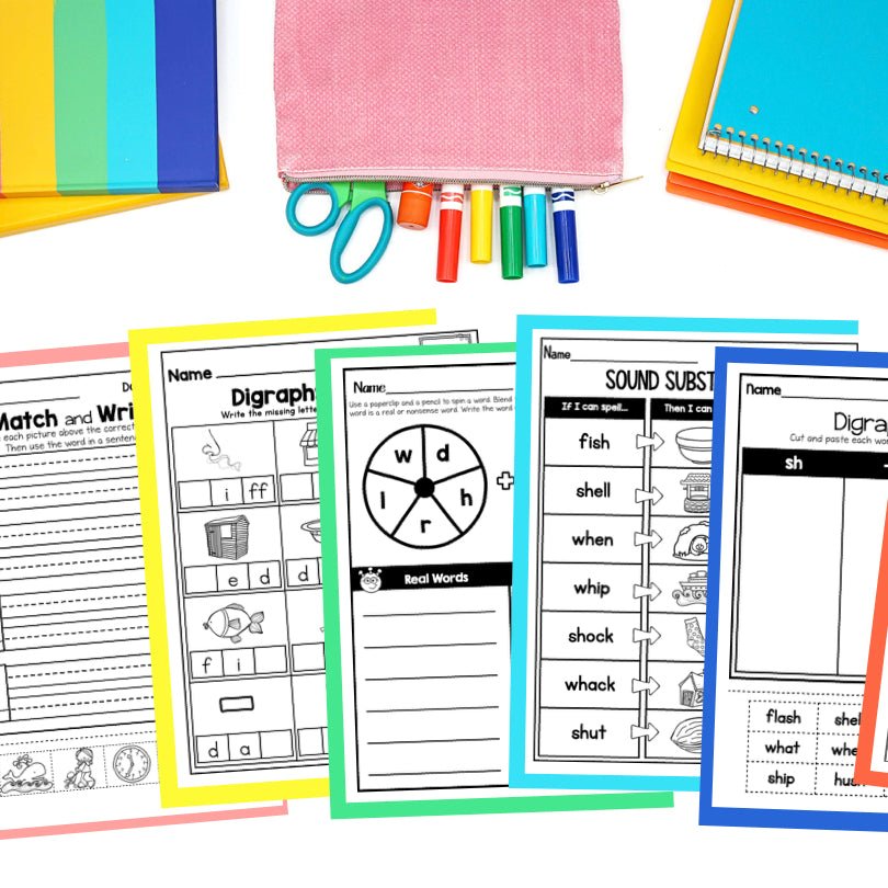 HMH Into Reading 1st Grade Structured Literacy Spelling and Phonics Bundle | No Prep Worksheets - Teacher Jeanell