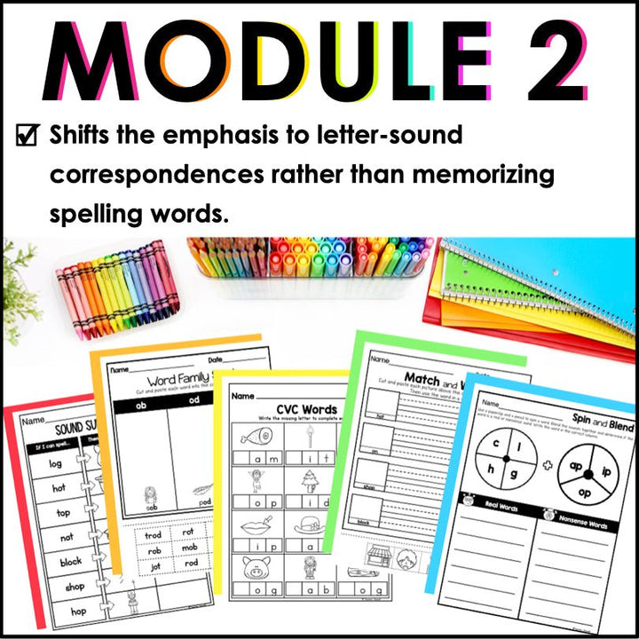 HMH Into Reading 1st Grade Supplement Spelling and Phonics No Prep Bundle | Yearlong Literacy Practice - Teacher Jeanell