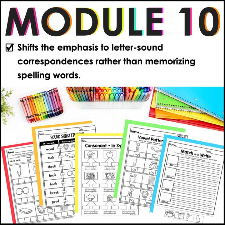 HMH Into Reading 1st Grade Supplement Spelling and Phonics No Prep Bundle | Yearlong Literacy Practice - Teacher Jeanell