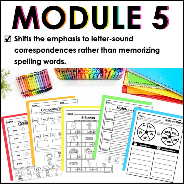 HMH Into Reading 1st Grade Supplement Spelling and Phonics No Prep Bundle | Yearlong Literacy Practice - Teacher Jeanell