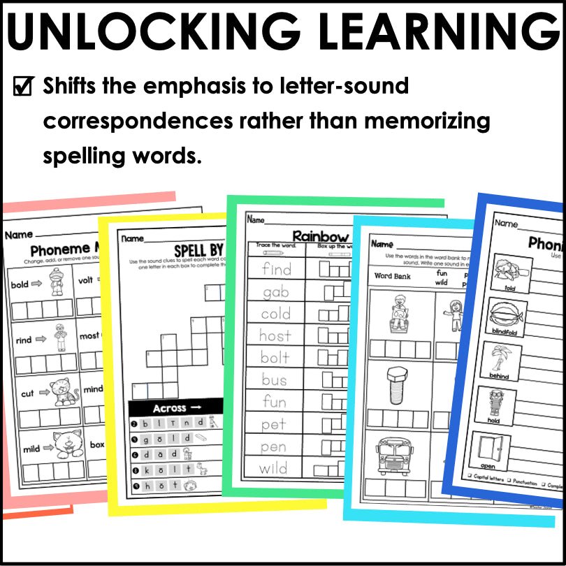 HMH Into Reading 2nd Grade Structured Literacy Spelling and Phonics Bundle | No Prep Worksheets - Teacher Jeanell