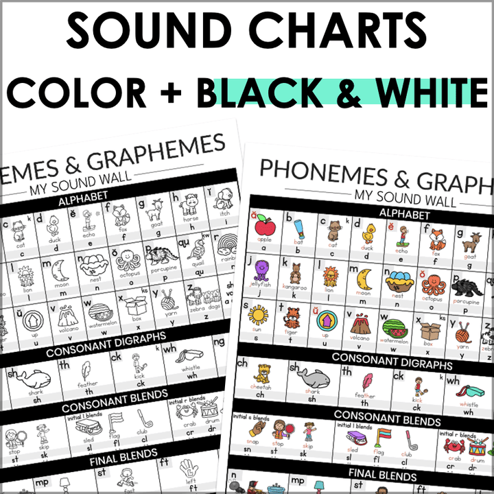 HMH Into Reading Phonemes & Graphemes Sound Wall – Boost Kindergarten Phonics with Science of Reading Aligned Charts - Teacher Jeanell