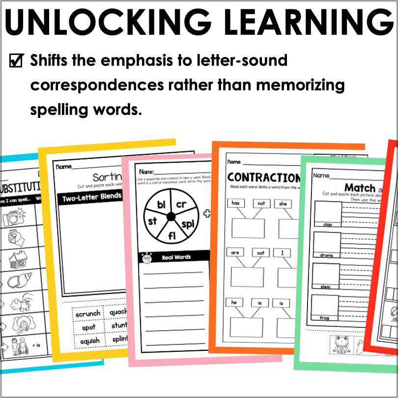 HMH Into Reading Structured Literacy 1st Grade Spelling and Phonics Supplement Module 4 - Teacher Jeanell