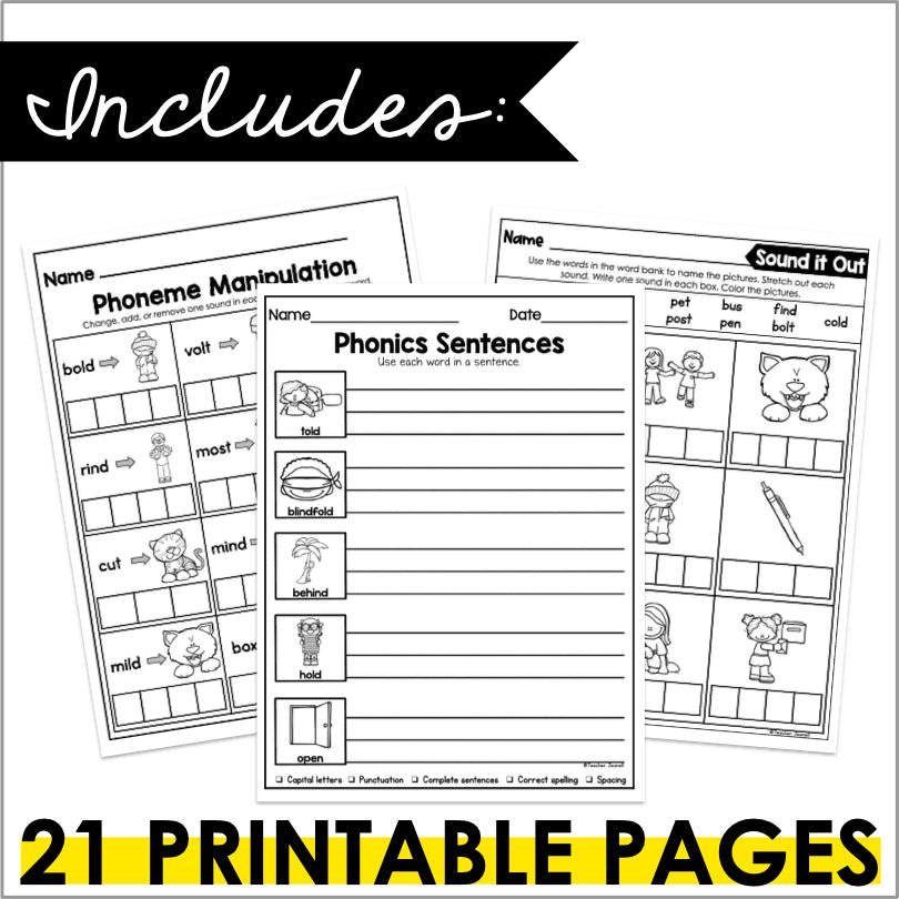 HMH Into Reading Structured Literacy 2nd Grade Spelling and Phonics Module 1 - Teacher Jeanell