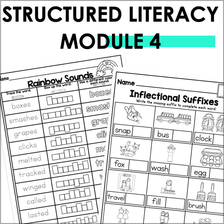 HMH Into Reading Structured Literacy 2nd Grade Spelling and Phonics Module 4 - Teacher Jeanell