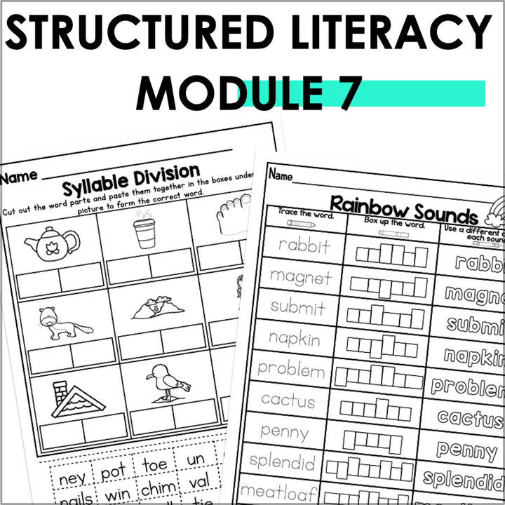 HMH Into Reading Structured Literacy 2nd Grade Spelling and Phonics Module 7 - Teacher Jeanell