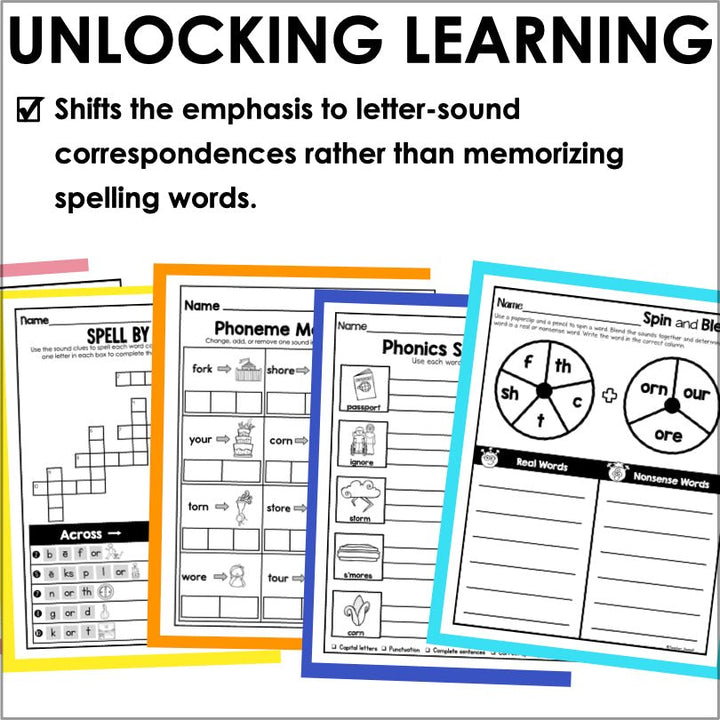 HMH Into Reading Structured Literacy 2nd Grade Spelling and Phonics Module 8 - Teacher Jeanell