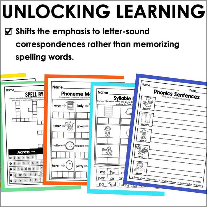 HMH Into Reading Structured Literacy 2nd Grade Spelling and Phonics Module 9 - Teacher Jeanell