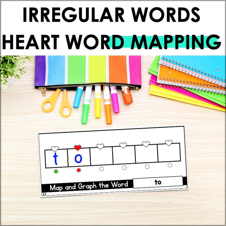 HMH Into Reading Structured Literacy First Grade Building Irregular Words Bundle Supplement - Teacher Jeanell