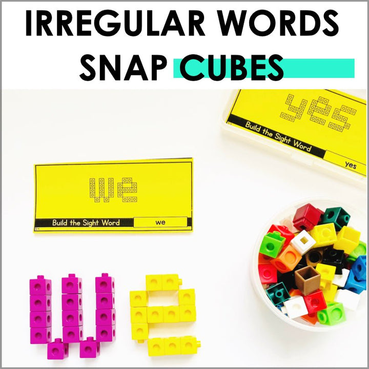 HMH Into Reading Structured Literacy Kindergarten Building Irregular Words Bundle Supplement - Teacher Jeanell