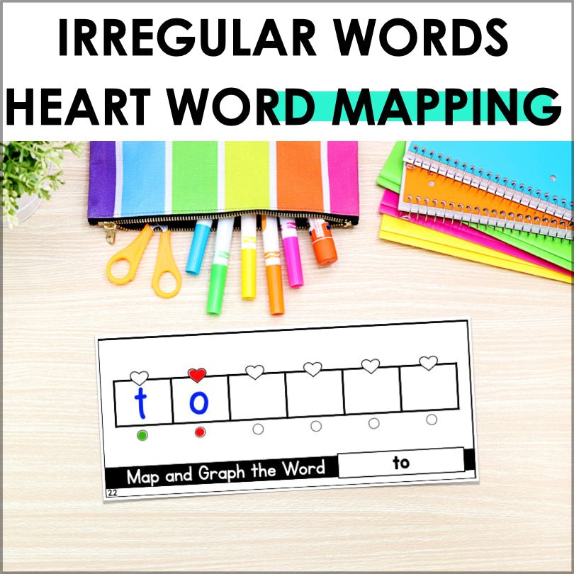 HMH Into Reading Structured Literacy Kindergarten Building Irregular Words Bundle Supplement - Teacher Jeanell