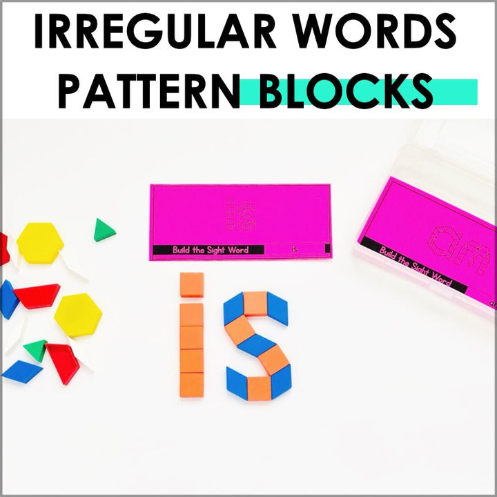 HMH Into Reading Structured Literacy Kindergarten Building Irregular Words Bundle Supplement - Teacher Jeanell