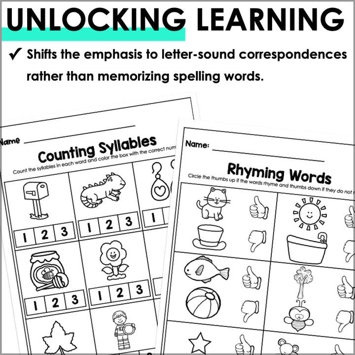 HMH Into Reading Structured Literacy Kindergarten Spelling and Phonics Module 1 - Teacher Jeanell