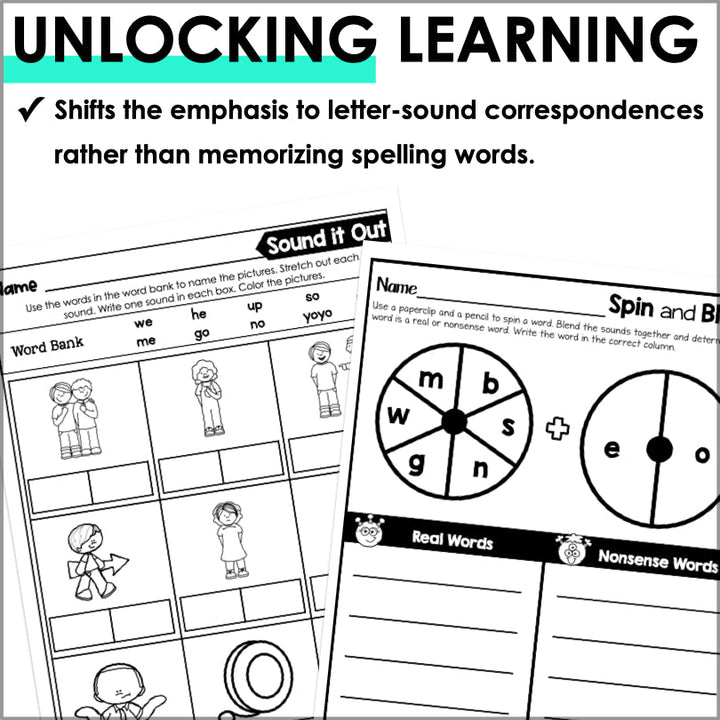 HMH Into Reading Structured Literacy Kindergarten Spelling and Phonics Module 6 - Teacher Jeanell