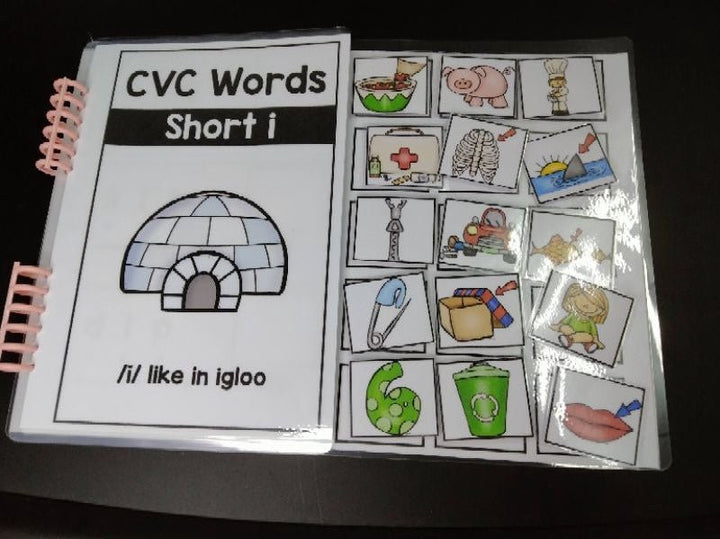 Interactive CVC Blending Books: Enhance Early Reading Skills - Teacher Jeanell