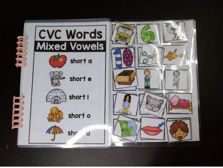 Interactive CVC Blending Books: Enhance Early Reading Skills - Teacher Jeanell