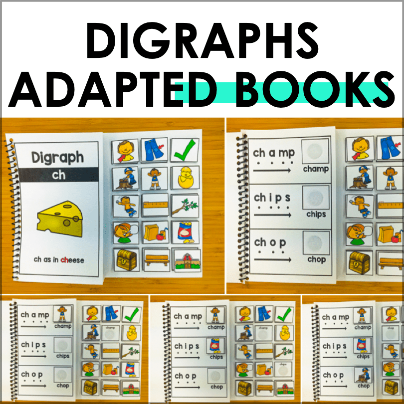 Interactive Digraph Blending Books – Hands - On Phonics for Early Readers - Teacher Jeanell