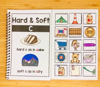 Interactive Hard & Soft C and G Phonics Blending Books – Boost Decoding & Reading Fluency - Teacher Jeanell