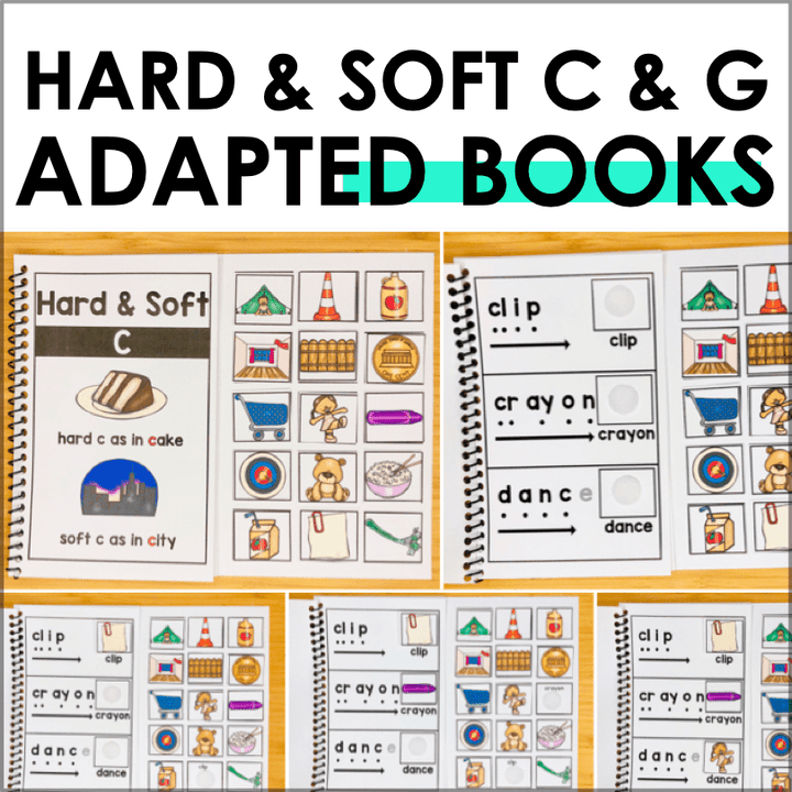 Interactive Hard & Soft C and G Phonics Blending Books – Boost Decoding & Reading Fluency - Teacher Jeanell