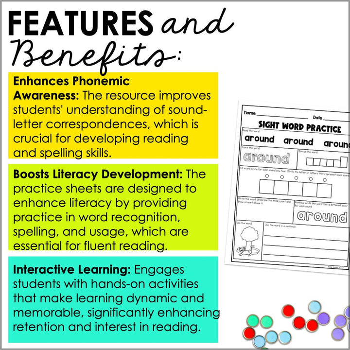 Into Reading Structured Literacy Second Grade Irregular Sight Words Modules 1 - 12 - Teacher Jeanell