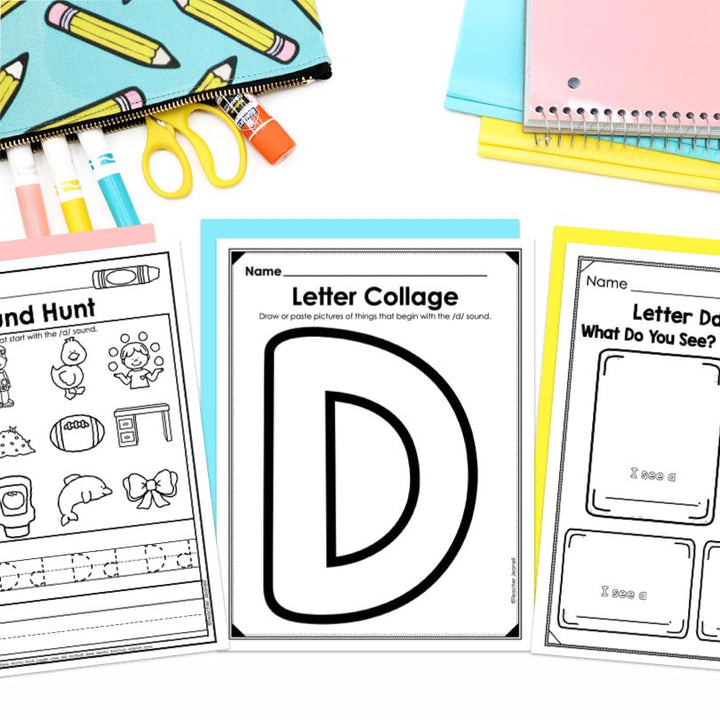 Letter of the Week Activities Bundle | Alphabet Worksheets and Phonics Practice - Teacher Jeanell