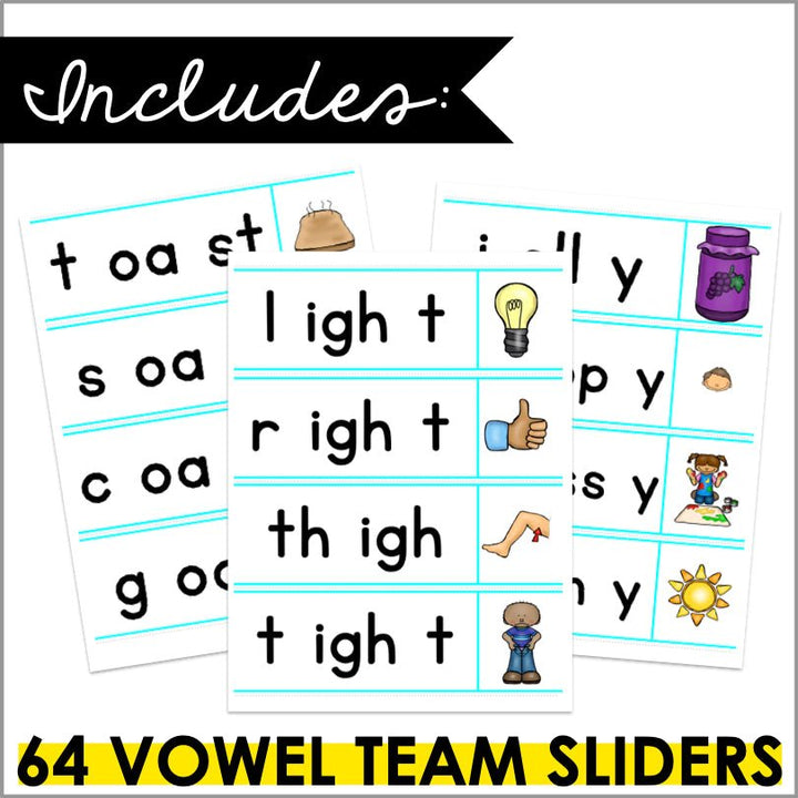 Master Long Vowels: Interactive Word Sliders for Effective Phonics Learning - Teacher Jeanell