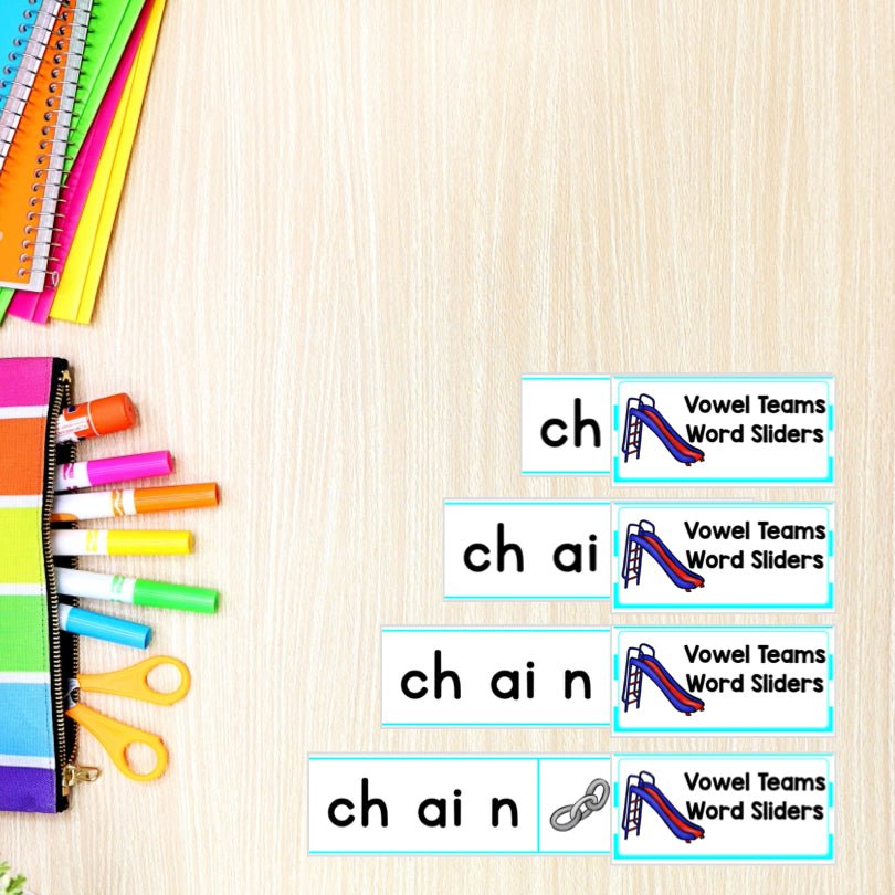 Phonics Word Slider Bundle | Build Early Reading Skills with Word Mapping - Teacher Jeanell