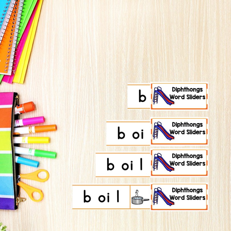 Phonics Word Slider Bundle | Build Early Reading Skills with Word Mapping - Teacher Jeanell