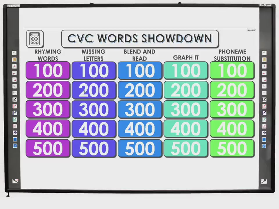 Digital CVC Words Game | Phonemic Awareness