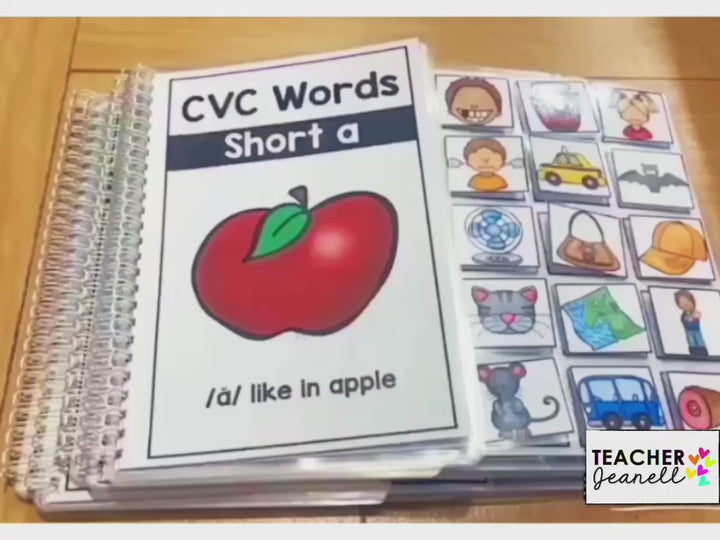 Interactive CVC Blending Books: Enhance Early Reading Skills