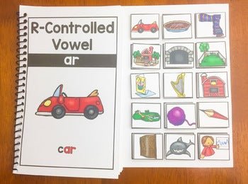 R - Controlled Vowel Blending Books | Phonics Matching Activities | Science of Reading - Teacher Jeanell