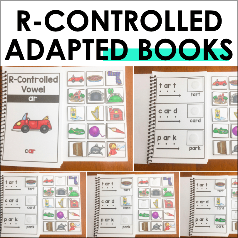 R - Controlled Vowel Blending Books | Phonics Matching Activities | Science of Reading - Teacher Jeanell