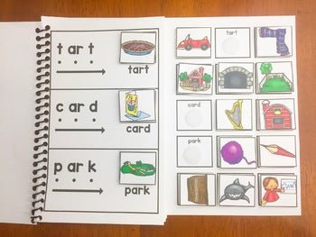 R - Controlled Vowel Blending Books | Phonics Matching Activities | Science of Reading - Teacher Jeanell