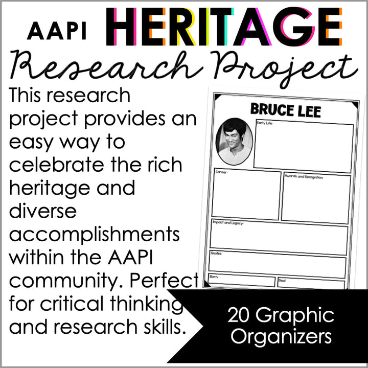 Asian American and Pacific Islander (AAPI) Research Project - Teacher Jeanell