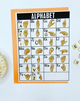 ASL Alphabet Charts - Teacher Jeanell