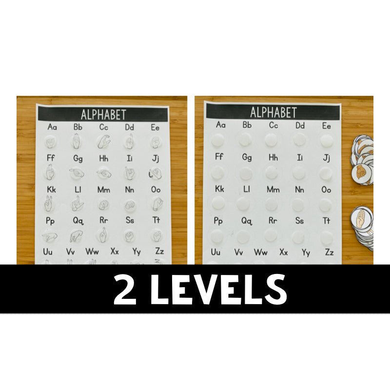 ASL Alphabet File Folder Activity for Fun Sign Language Learning ...