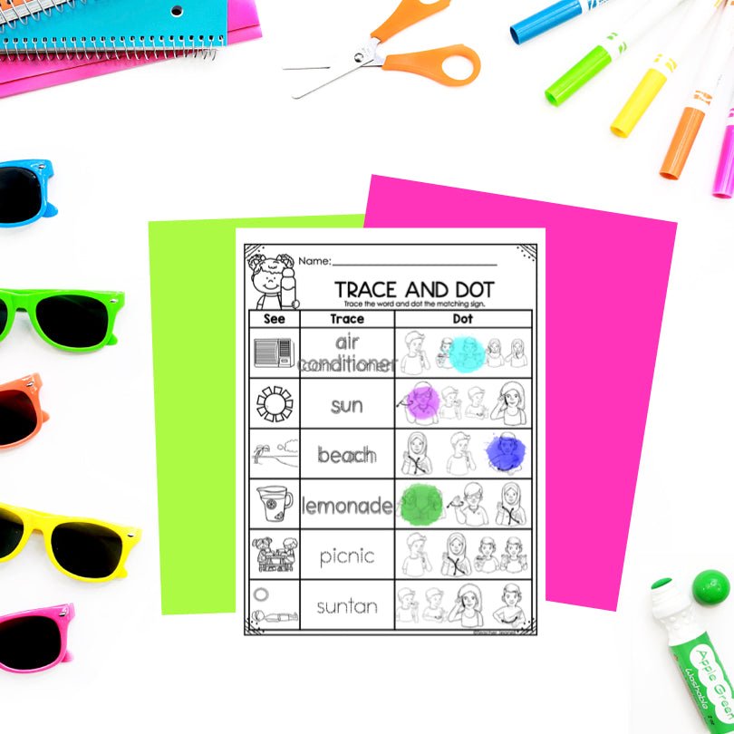 ASL Daily Practice - June ASL Morning Work – Teacher Jeanell