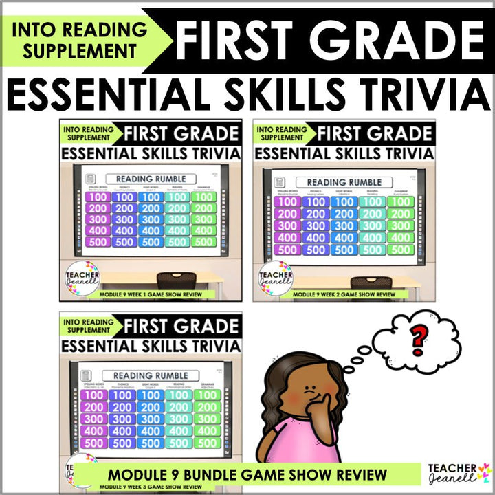 Digital HMH Into Reading Grade 1 Module 9 Game Bundle Supplemental Resource - Teacher Jeanell