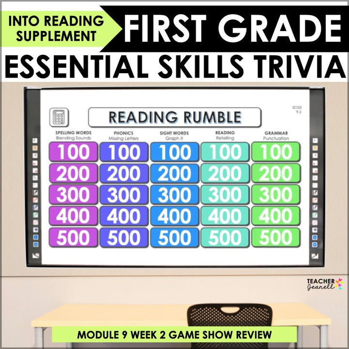 Digital HMH Into Reading Grade 1 Module 9 Week 2 Game Supplemental Resource - Teacher Jeanell