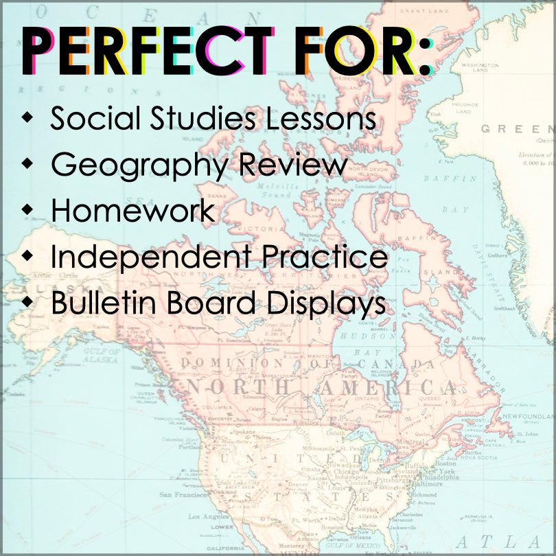 Explore North America: A Country and Territory Research Project - Teacher Jeanell